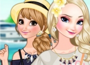 Jeu Maquillage des soeurs Reine des neiges
