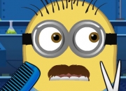 Jeu Minion au coiffeur