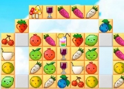 Jeu Plage et Fruits Mahjong