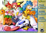 Jeu Pokemon trouver les lettres alphabets