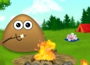 Jeu Pou au camps de feu