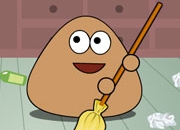 Jeu Pou fait le ménage