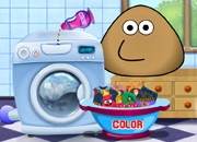 Jeu Pou lave les vêtements