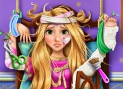 Jeu Princesse Raiponce à l'hopital
