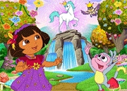 Jeu Puzzle Dora jeu