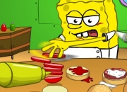 Jeu Restaurant Bob prépare des hamburgers