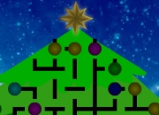Jeu Sapin de Noël à allumer
