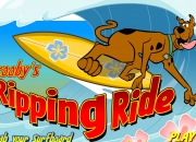 Jeu Scooby-doo fait du surf