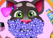 Jeu Talking Tom Barbe et Shampoing