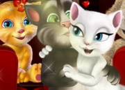 Jeu Talking Tom Bisou Angela Cinema