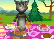 Jeu Talking Tom fait un Picnic