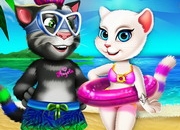 Jeu Tom et Angela Vacances d'été