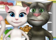 Jeu Tom et Angela magasine et cuisine