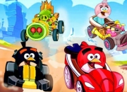 Jeu Voiture de course Angry Birds
