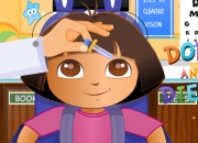 Jeu dora en ligne à la clinique de yeux